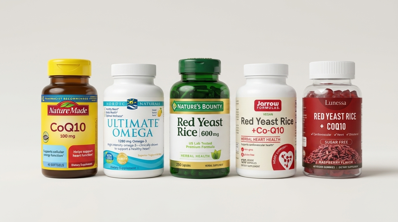 The 5 most popular supplements for statin side effects lineup