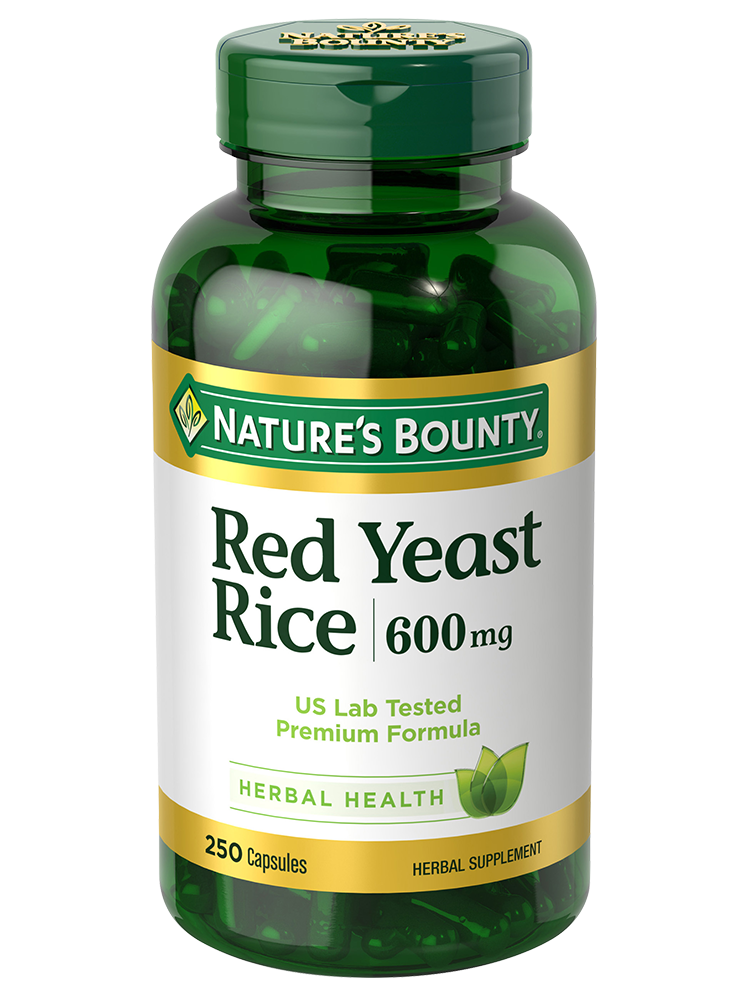Nature's Bounty Red Yeast Rice 600mg